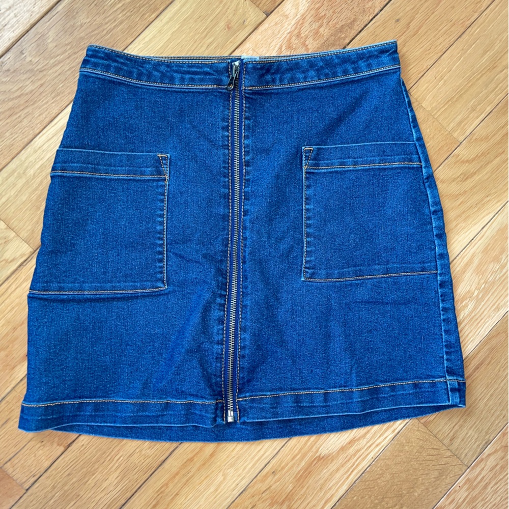 Refuge Denim Mini Skirt